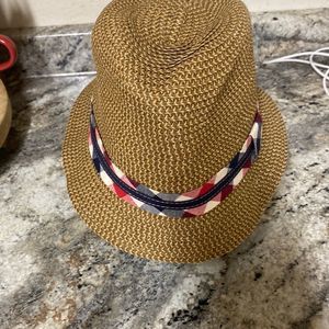 Red/White/Blue Band Fedora